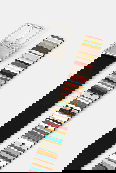 Ремені Paul Smith Paul Smith Reversible Leather Striped Belt Різнокольоровий | M1A.8172.DC2FMU, 2