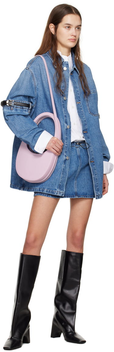 Куртка Coperni Coperni Denim Jacket with Open Elbow Detail Синій | COPCH36202, 3