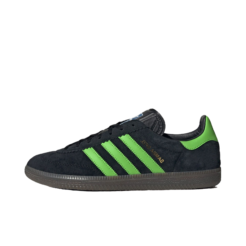 Кросівки та взуття adidas Originals Samba Deco SPZL Black Lucid Lime Зелений | IF5738