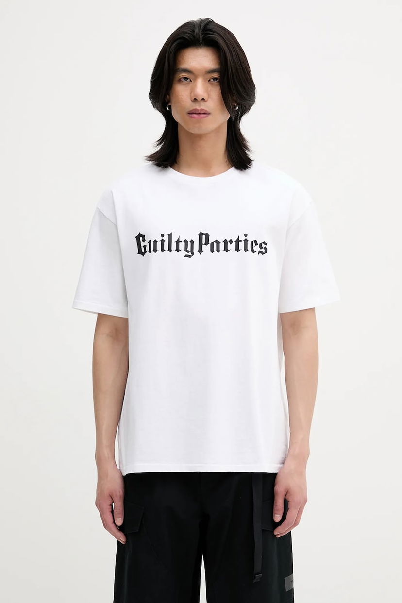 Футболка WACKO MARIA Wacko Maria Heavy Weight Printed T-Shirt білий | 25SS.WMT.WT04