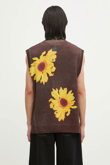 Cветр JW Anderson Printed Vest Коричневий | KW1305-YN0008-685, 2