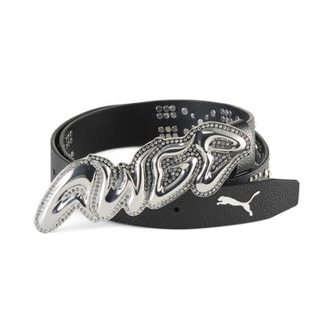 Ремені Puma A$AP ROCKY x PUMA AWGE Studded Rhinestone Buckle Belt чорний | 055008_01, 0
