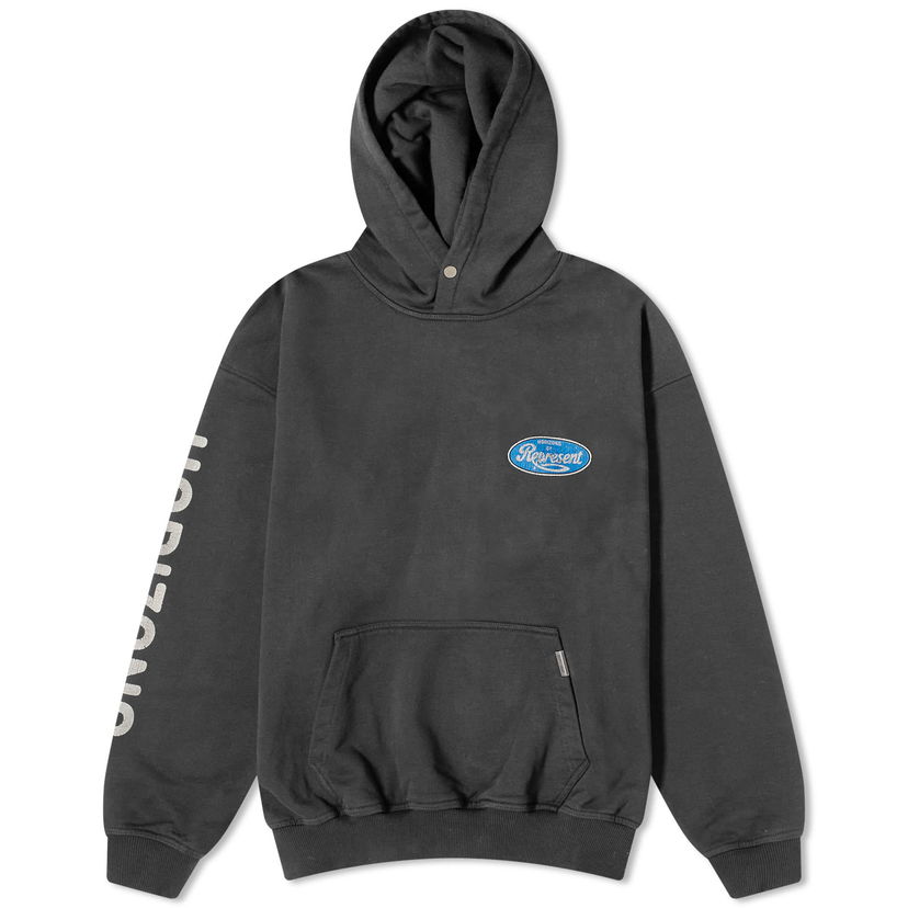 Світшоти Represent Clo Parts Hoodie in Aged чорний | MLM403-444