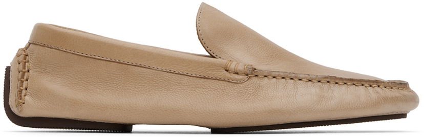 Кросівки та взуття The Row The Row Lucca Loafers бежевий | F1479-L74