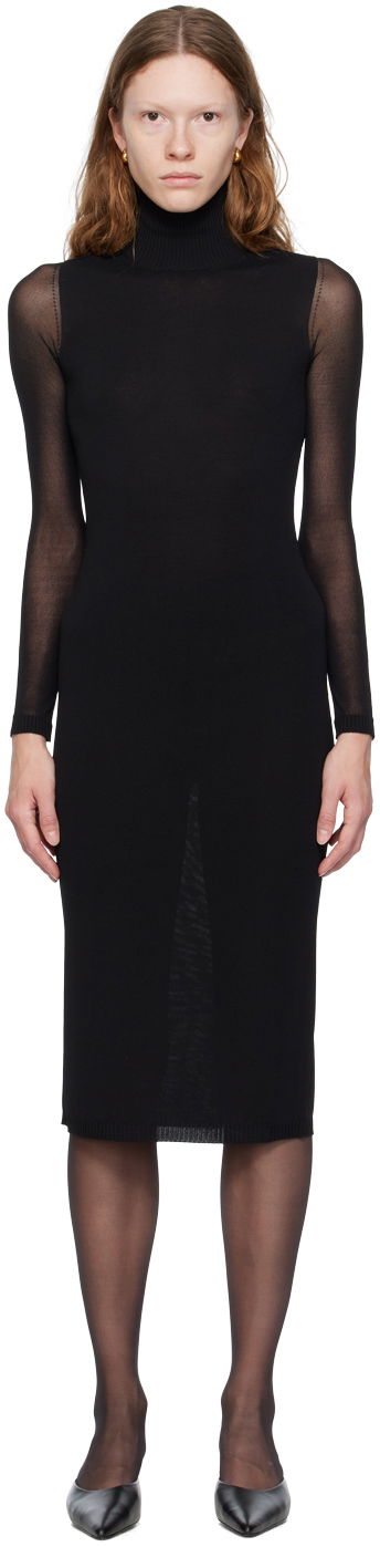 плаття Max Mara Max Mara Natalia Midi Dress чорний | 2313260539600 MM12051