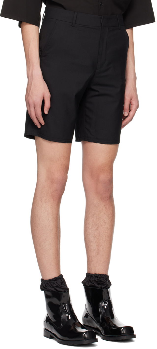 Шорти We11done We11done Basic Shorts чорний | WD-PT1-23-211-M-BK, 1
