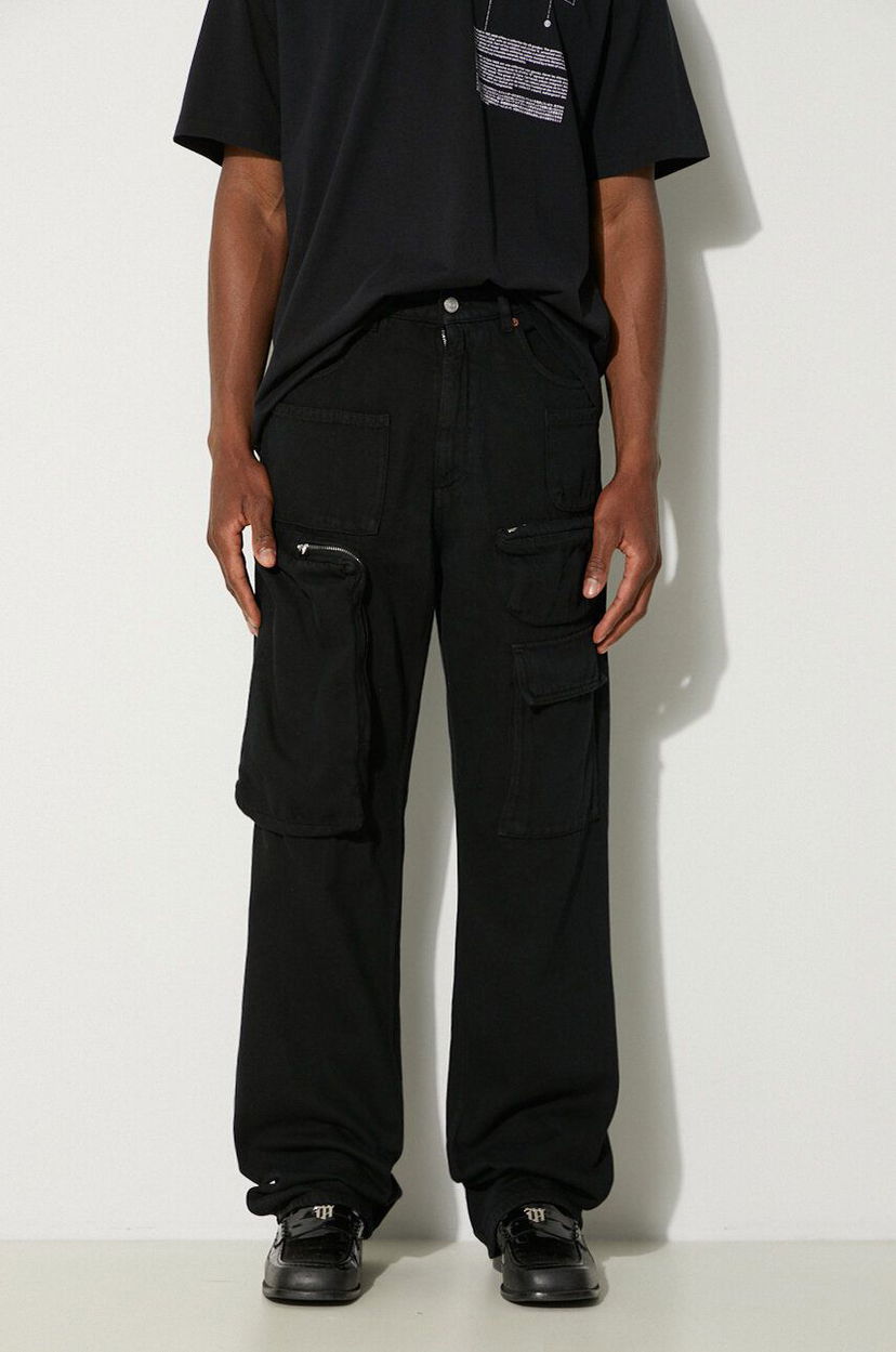 Штани карго Maison Margiela Cargo Pants чорний | SH0LA0007.S30460