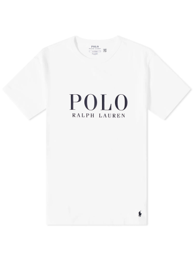 Футболка Polo by Ralph Lauren Logo Lounge Tee білий | 714899613005