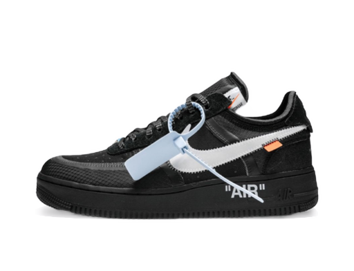 Кросівки та взуття Nike Off-White x Air Force 1 Low "Black" чорний | AO4606-001