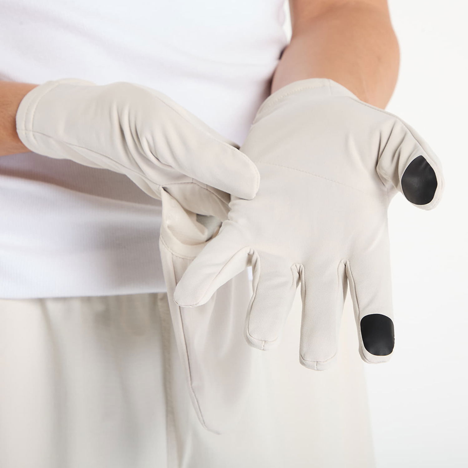 Рукавички On Running Core Running Gloves бежевий | 2UE30513888, 1