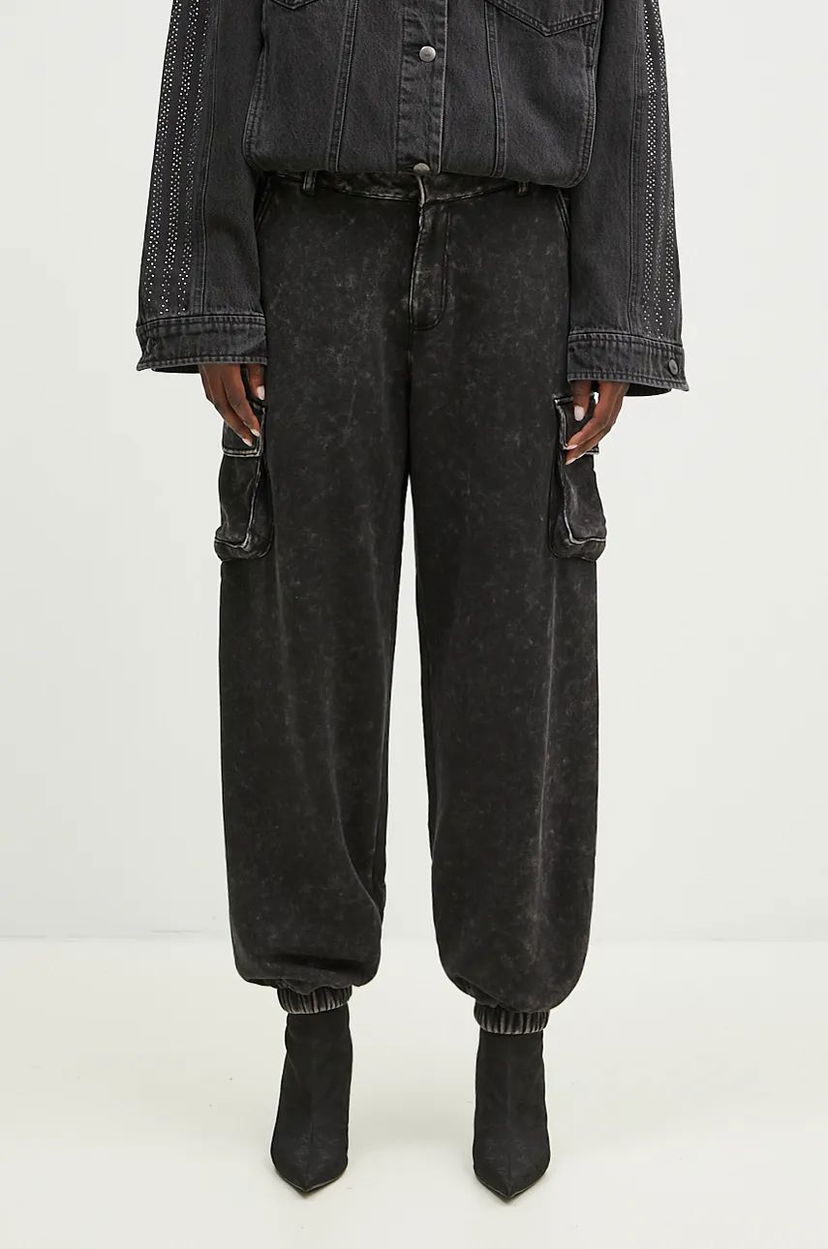 Штани карго adidas Originals Cargo Sweatpants чорний | IW5563