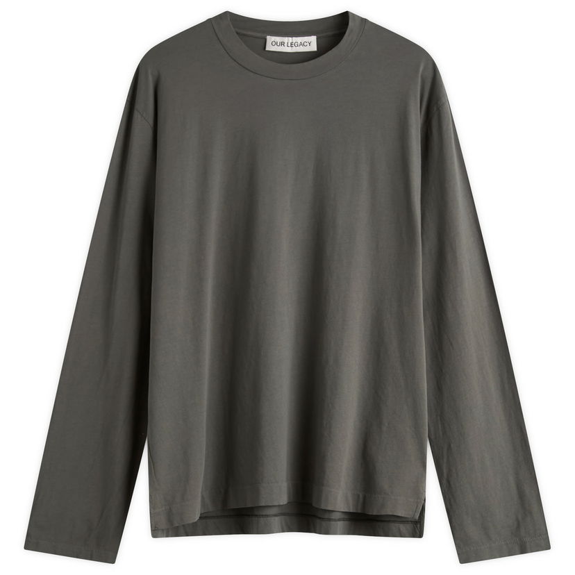 Футболка OUR LEGACY Our Legacy Box Long Sleeve T-Shirt Сірий | M4256BG