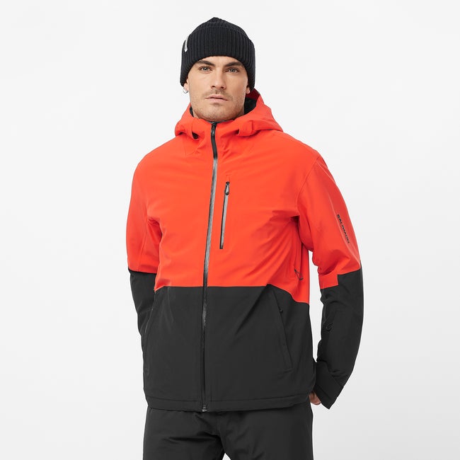 Парка Salomon Waterproof Hooded Ski Jacket Червоний | LC2353500