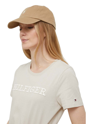 Футболка Tommy Hilfiger Tee бежевий | WW0WW40057