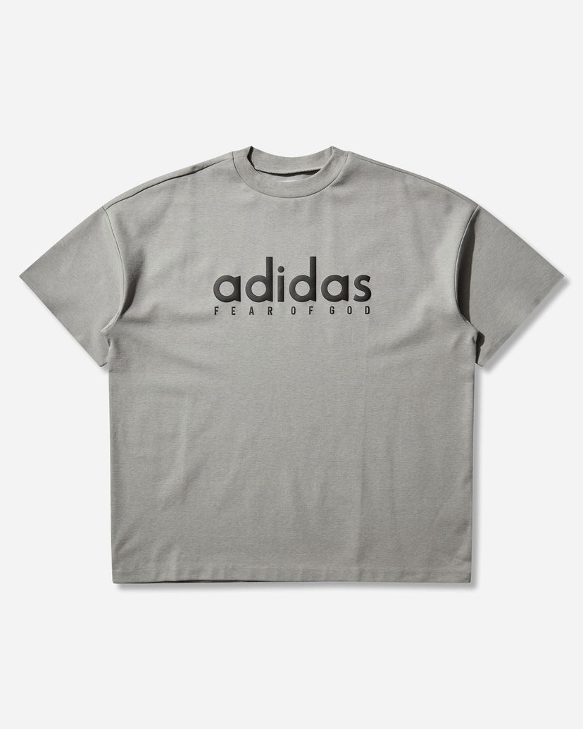 Футболка adidas Originals Fear of God Athletics Quickdry T-Shirt Сірий | JZ4894