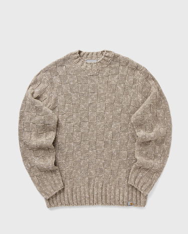 Cветр Carhartt WIP Kyloe Marled Knit Checkerboard Sweater бежевий | I035393-3DA.XX, 1