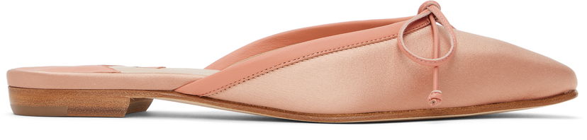 Одяг Manolo Blahnik Manolo Blahnik Ballerimu Flats Рожевий | 125-2935