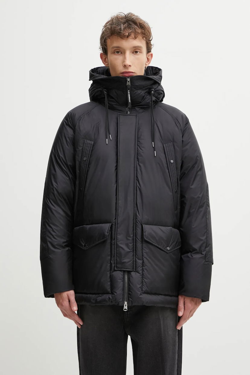 Пуховик C.P. Company Hooded Winter Puffer Jacket чорний | 19CMOW184A110467A