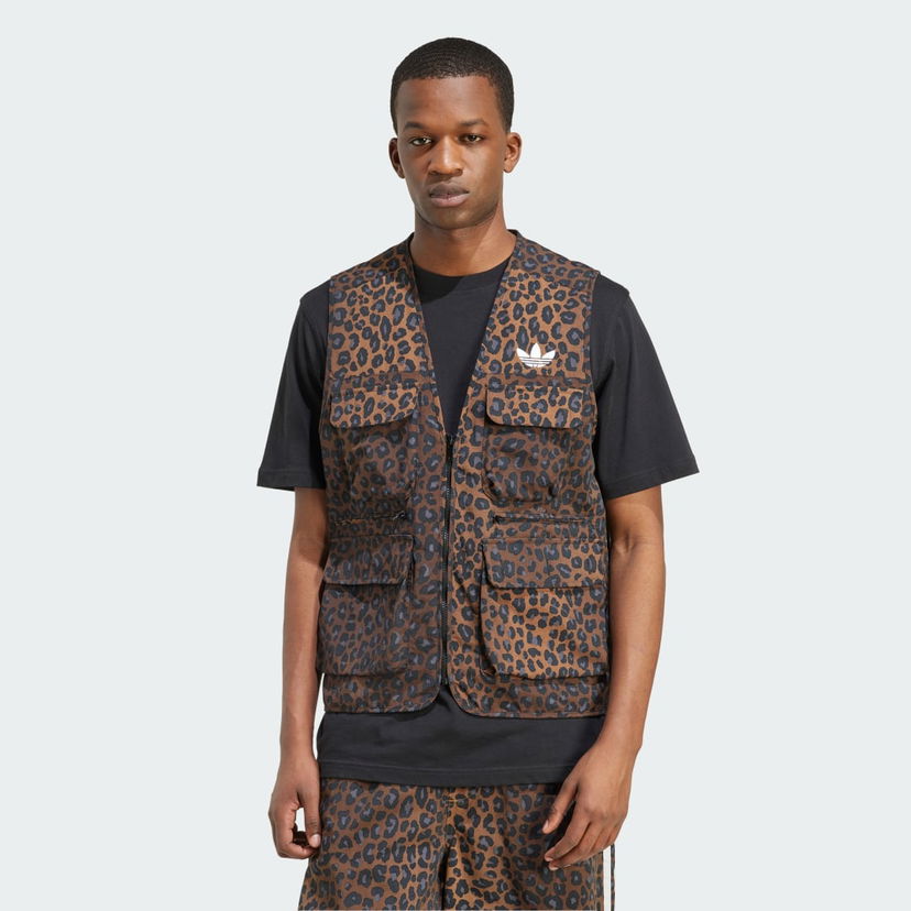 Жилет adidas Performance Leo Vest Коричневий | JV7557