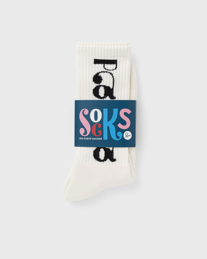 Шкарпетки By Parra Logo Crew Socks білий | 54265