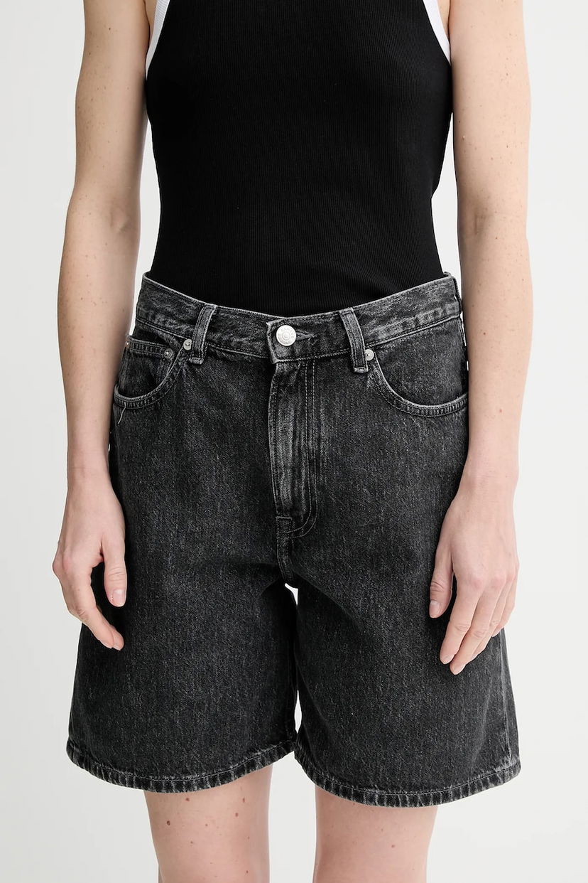 Шорти Samsoe Samsoe Samsoe Samsoe SASHELLY High Waist Shorts чорний | F25100167