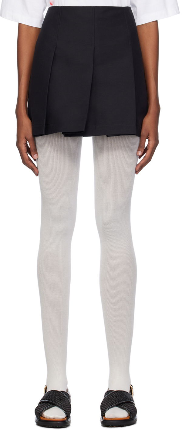 Спідниця Marni Pleated Miniskirt чорний | GOMA0612A0 TCX28