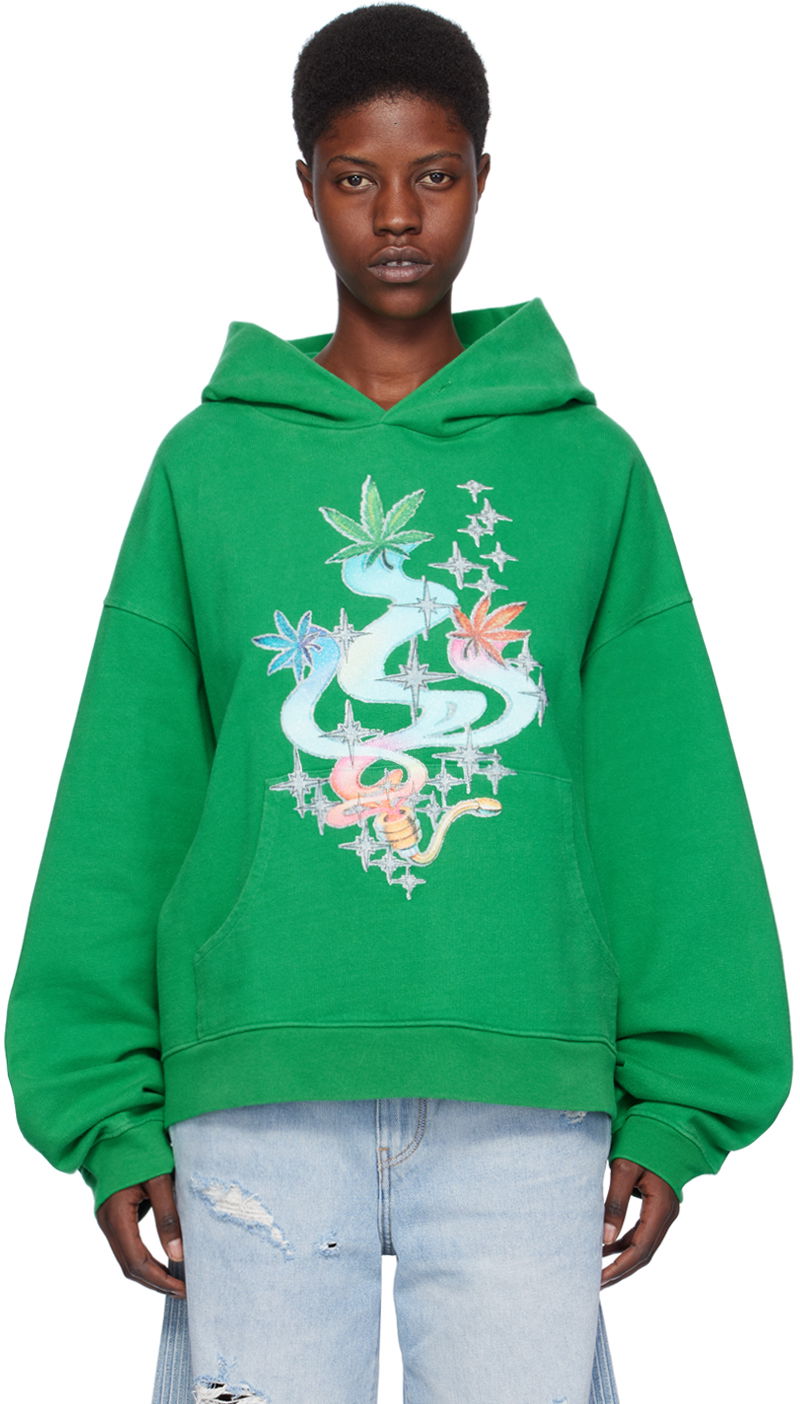 Світшоти ERL ERL Graphic Hoodie Зелений | ERL07T025