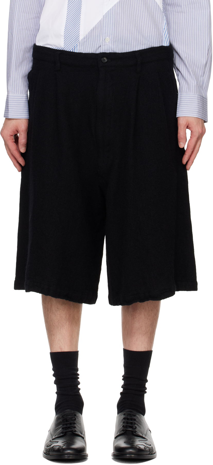 Шорти Comme des Garçons Serge Shorts чорний | FN-P502-051