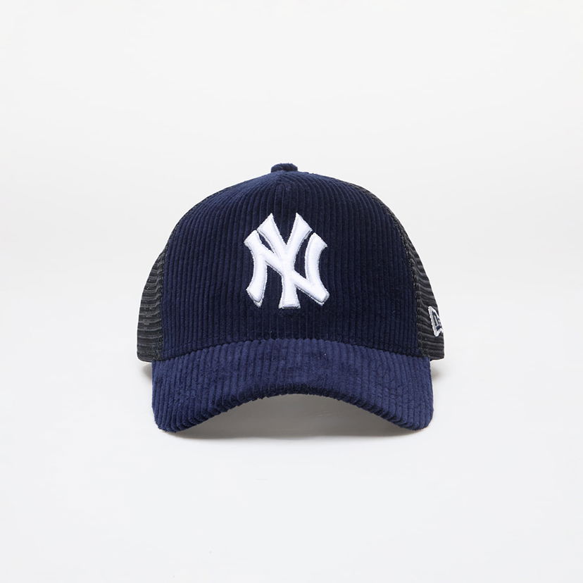 Кепка New Era New York Yankees MLB Cord 9FORTY E-Frame Adjustable Trucker Cap Navy Universal темно-синій | 60565523