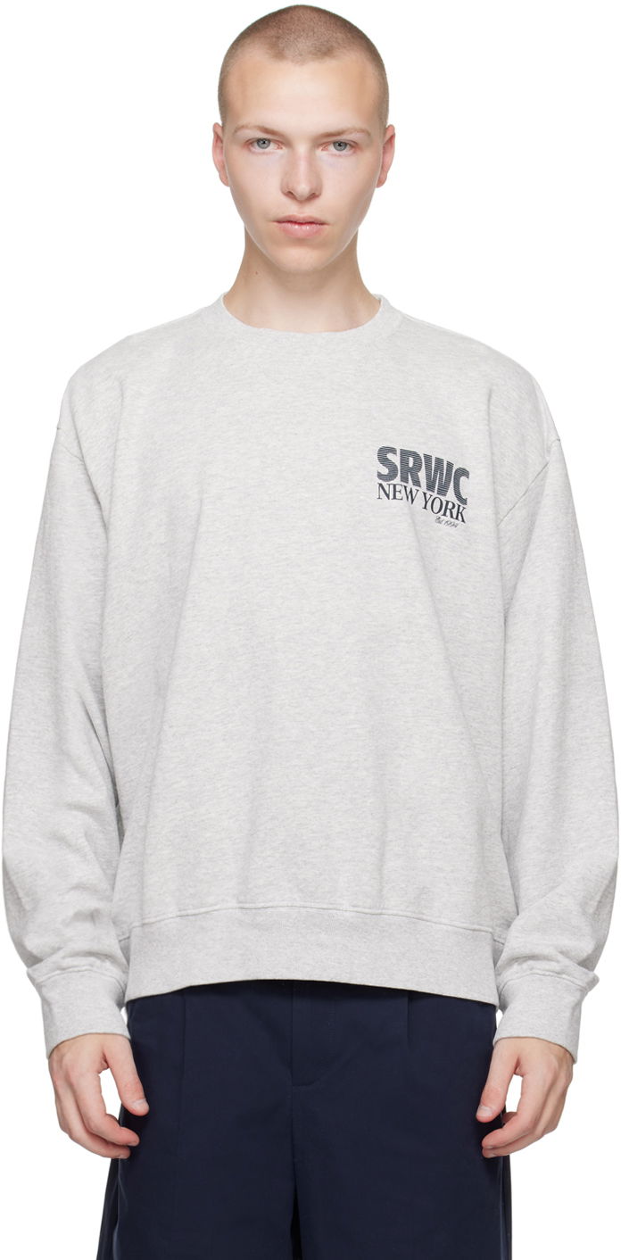 Світшоти Sporty & Rich 'SRWC 94' Sweatshirt Сірий | CR852HG