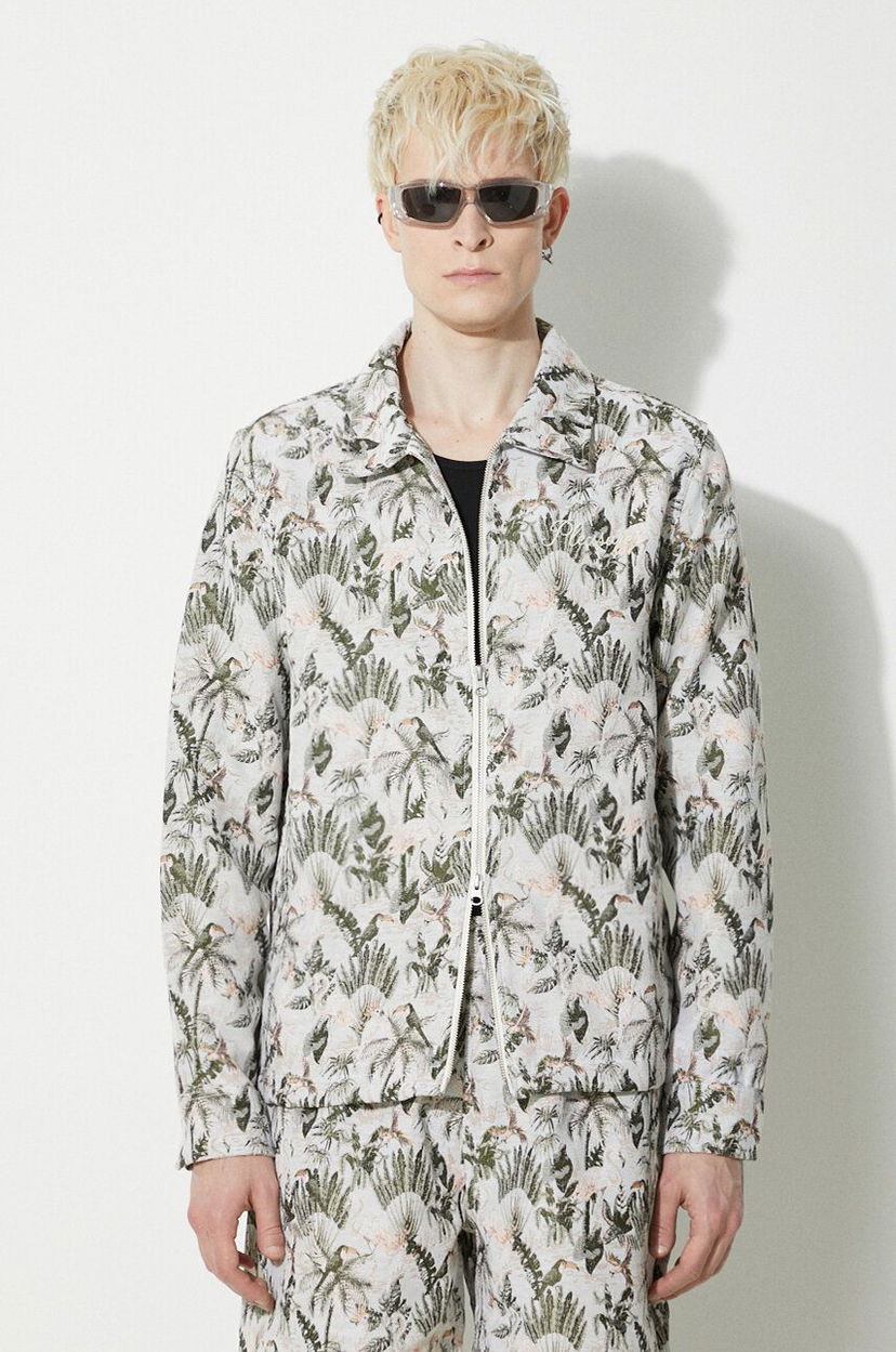 Вітровка Pleasures Parrot Work Jacket Зелений | P24SP028.GREY