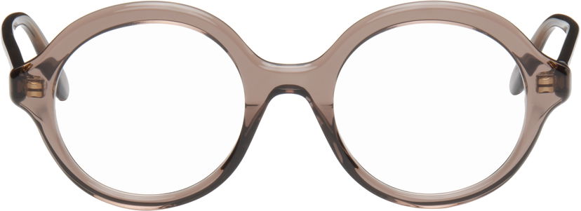 Сонцезахисні окуляри Loewe Slim Round Glasses Коричневий | LW50082IM50050 840126849080