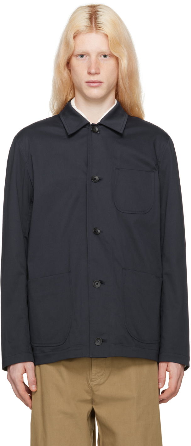 Куртка rag & bone Rag & Bone Evan Chore Jacket темно-синій | MBW23H4401TAML
