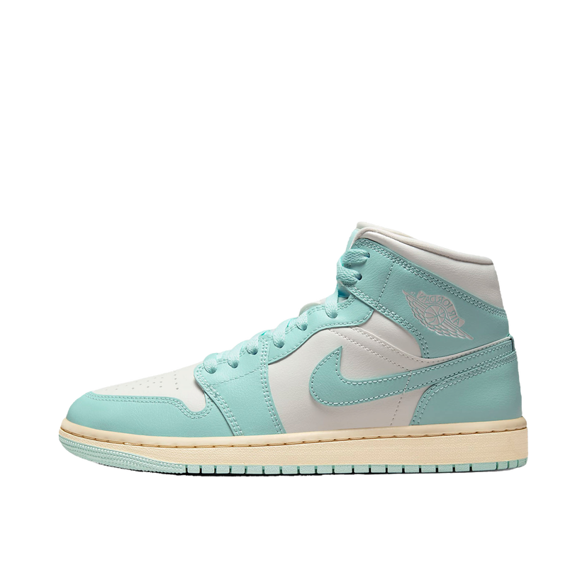 Кросівки та взуття Jordan Jordan 1 Mid Light Dew W Бірюзовий | BQ6472-132