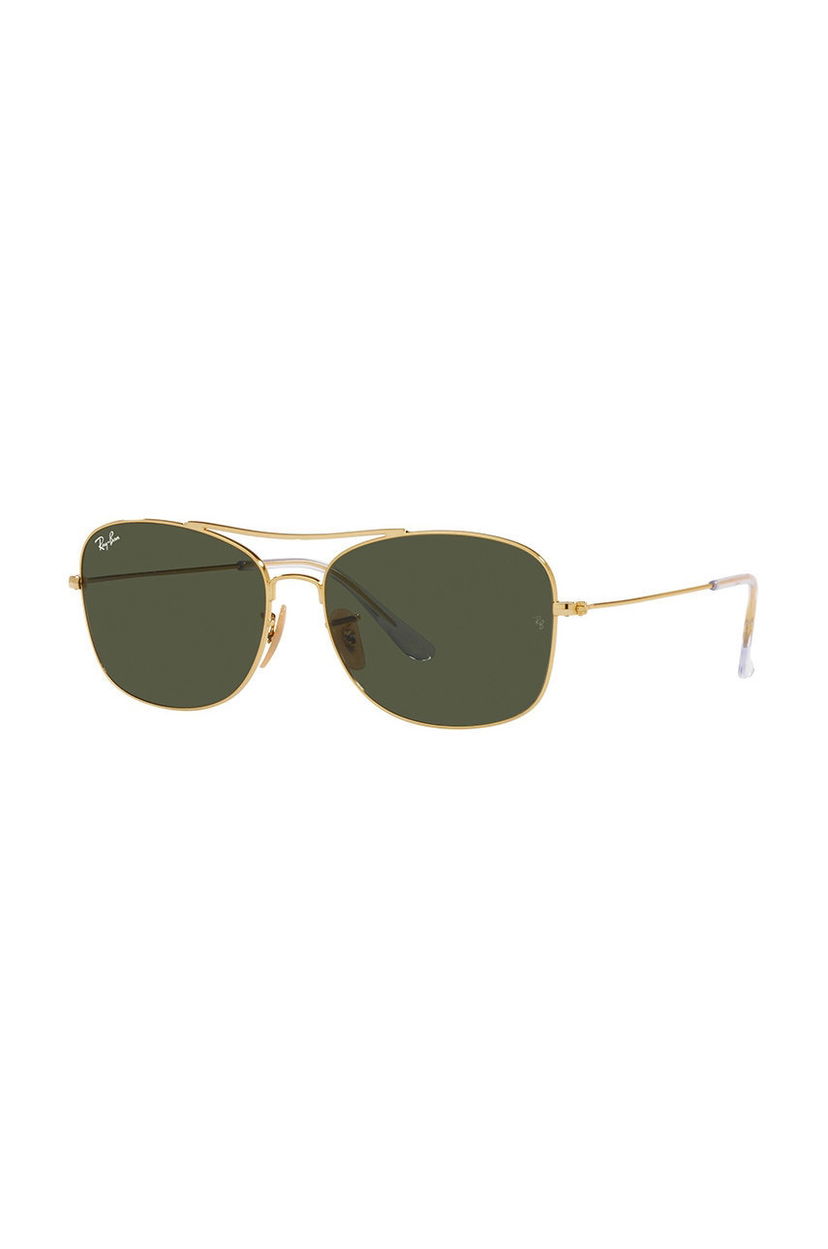 Сонцезахисні окуляри Ray-Ban Square Aviator Double Bridge Sunglasses Металік | 0RB3799.001.31