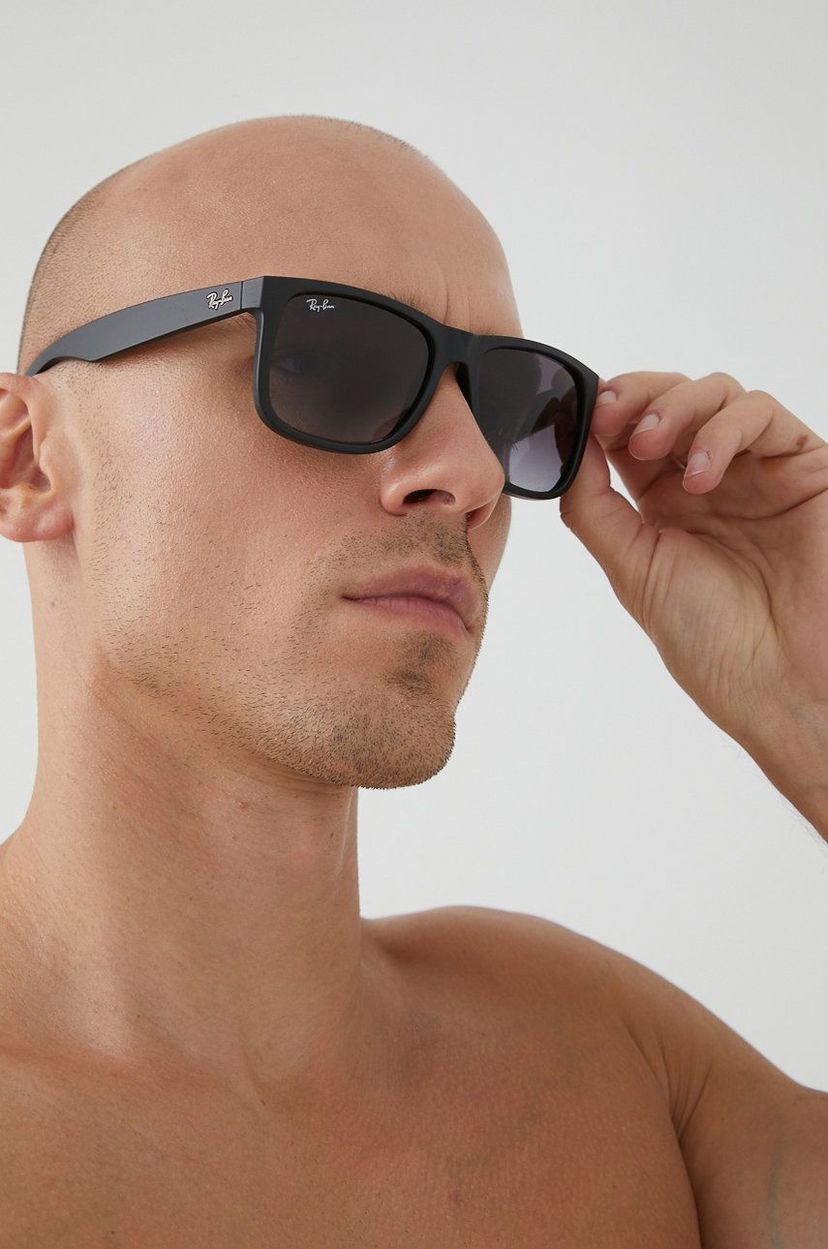 Сонцезахисні окуляри Ray-Ban Justin 0RB4165 Sunglasses чорний | 0RB4165.601.8G