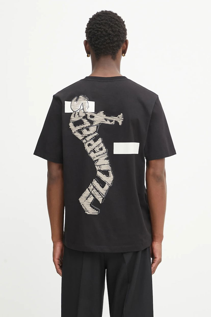 Футболка Filling Pieces Filling Pieces Trumpeteer Graphic T-Shirt чорний | 422520500237