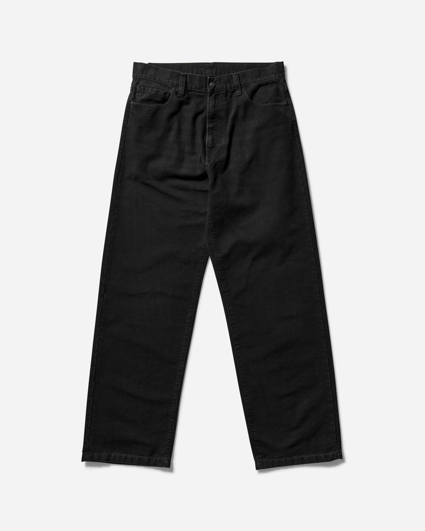 Джинси Carhartt WIP Landon Black Relaxed Fit Pants чорний | I034318 894O