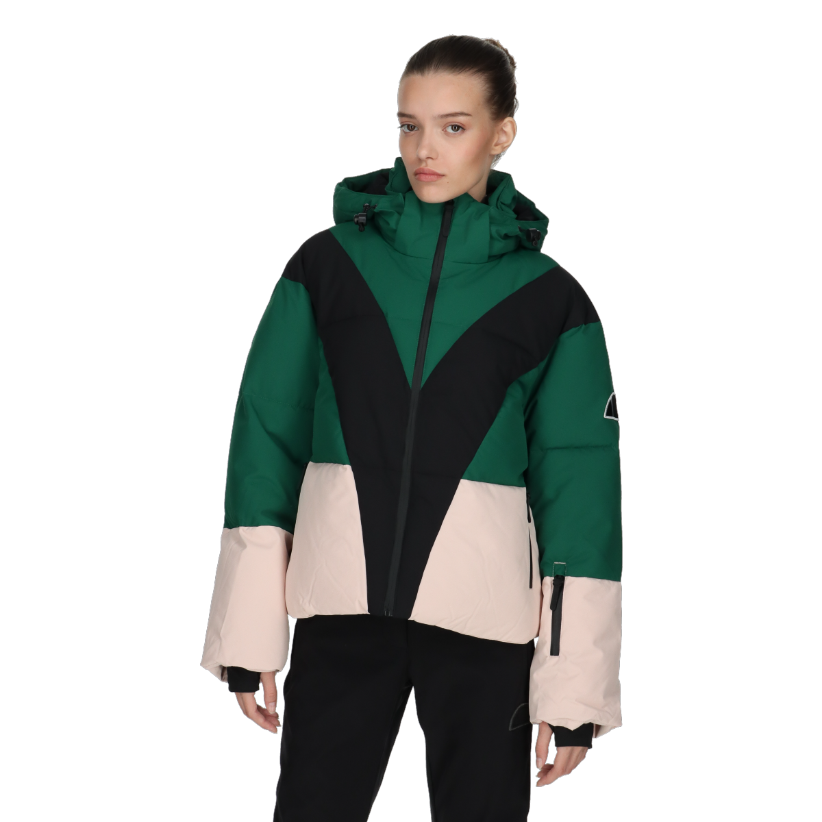 Пуховик Ellesse VICTORIA Color Block Puffer Jacket with Hood Різнокольоровий | ELA233F513-6U, 0