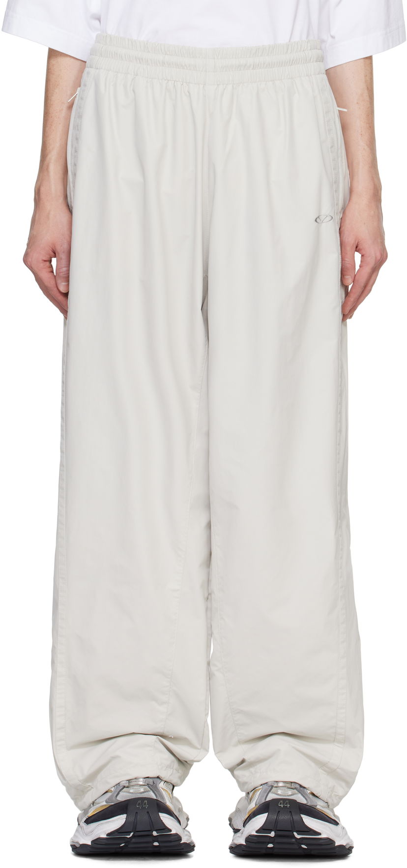 Спортивні штани VETEMENTS Oval Logo Track Pants Сірий | UA66PA320W