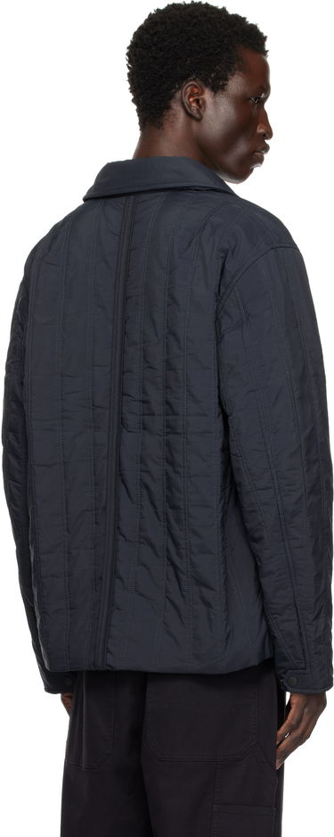 Куртка rag & bone Maxwell Quilted Button-Up Jacket чорний | MBW24H2007XWML, 2
