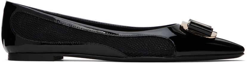 Одяг FERRAGAMO Ferragamo Zea Mesh Ballerina Flats чорний | 01H644 - 768786