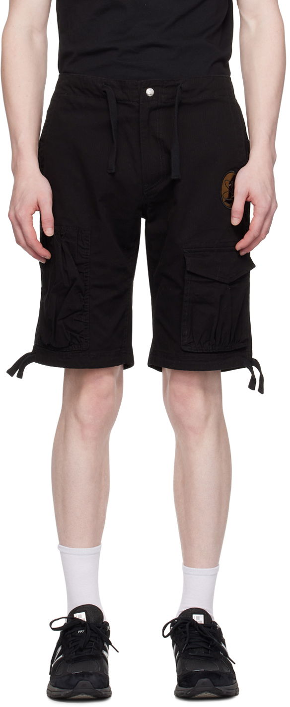 Шорти BILLIONAIRE BOYS CLUB Patch Shorts чорний | B24115