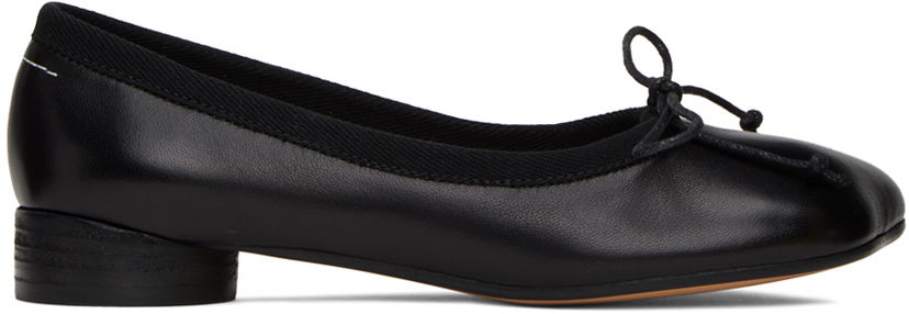 Одяг Maison Margiela MM6 Black Anatomic Classic Ballerina Flats чорний | S59WZ0096 P3628