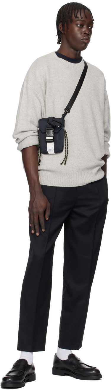 Cветр A.P.C. Sweater Marcel Сірий | WSAAX-H23393, 3