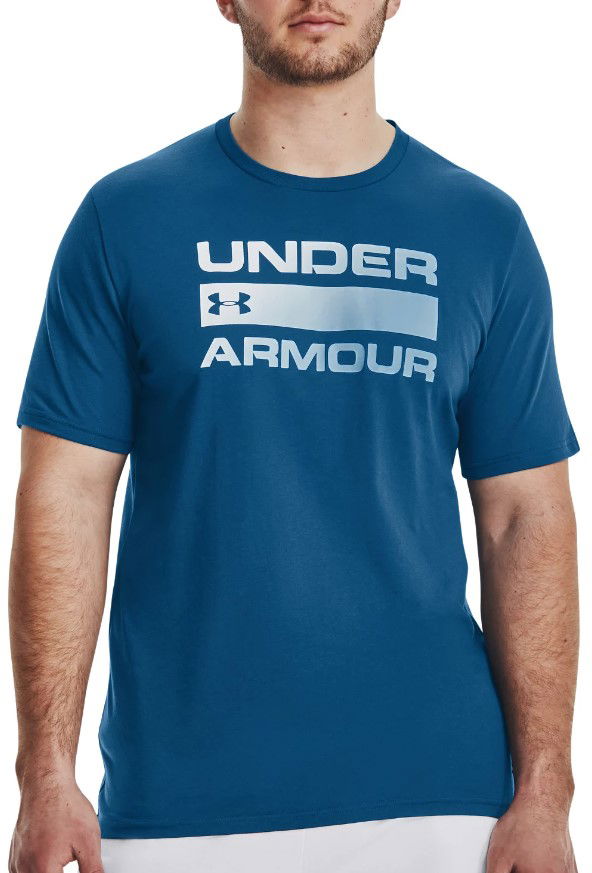 Футболка Under Armour Team Issue Wordmark темно-синій | 1329582-426, 0