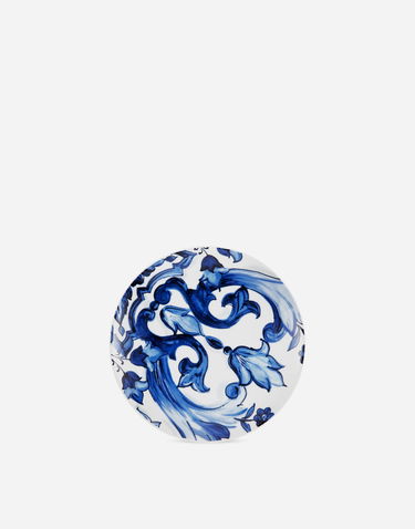 Домашній декор Dolce & Gabbana Set Of 2 Floral-Print Bread Plates Синій | TC0S02TCA41UB007, 0
