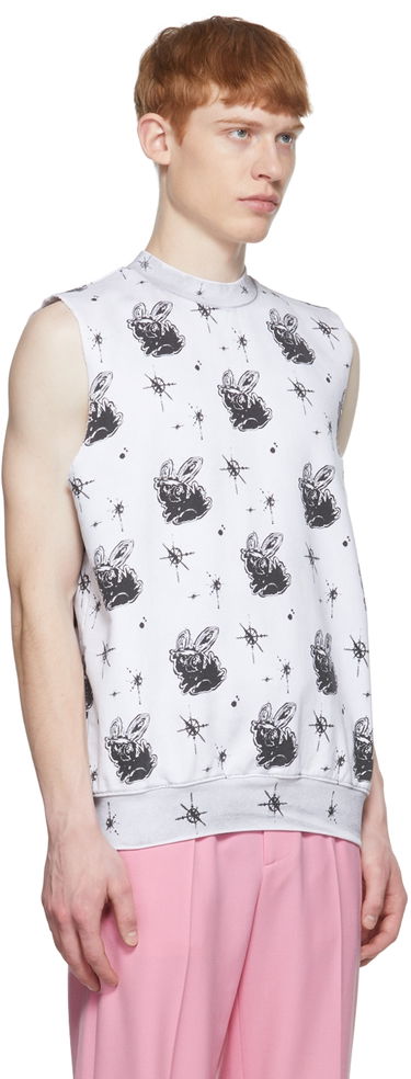 Безрукавка We11done We11done Graphic Print Tank Top білий | WD-TV1-22-559-U-WH, 4