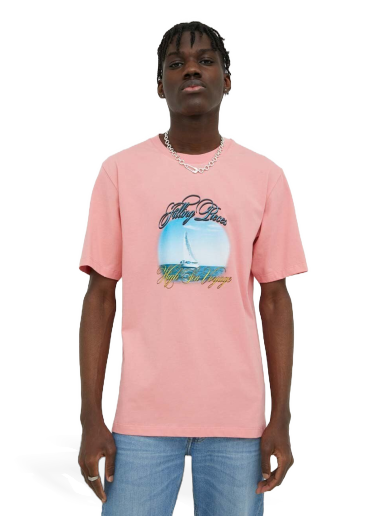 Футболка Filling Pieces High Sea Voyage Tee Рожевий | 88154619935