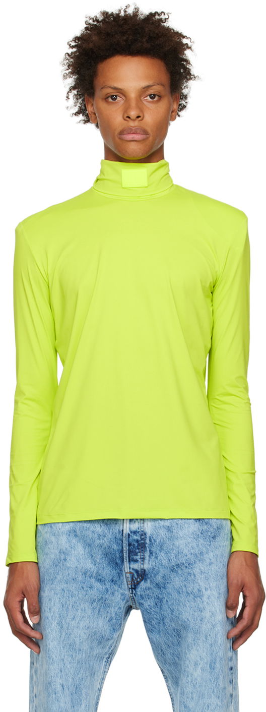 Cветр VETEMENTS VTMNTS Turtleneck Long Sleeve Top Жовтий | VL14TO300Y